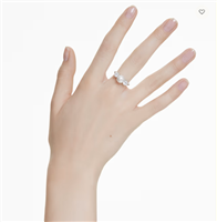 Anneau Swarovski Femme MATRIX in  Alliage Métallique Cristallo 5689628 - 5689628